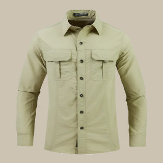 Hemdjacke für Herren - Schnelltrocknendes Outdoorhemd für den Sommer