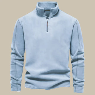 Troyer - Warmer Fleece Zip Pullover für Herren