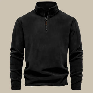 Troyer - Warmer Fleece Zip Pullover für Herren