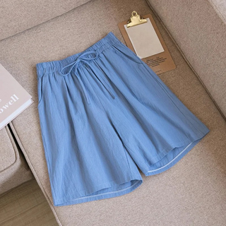 Shorts für Damen - Bequeme Kurze Hose Mit Kordelzug für Sommer