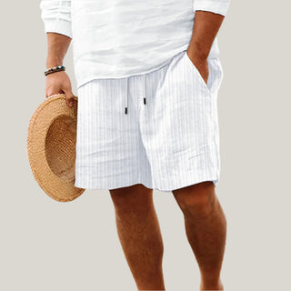 William - Men's Classic Linen Shorts