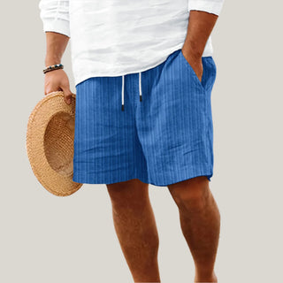 Bermuda Shorts für Herren - Kurze Hosen in Leinen-mix für den Sommer