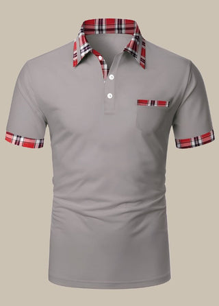 Poloshirt für Herren - Muscle-Fit-Polo mit kurzen Ärmeln für Sommer