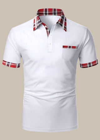 Poloshirt für Herren - Muscle-Fit-Polo mit kurzen Ärmeln für Sommer