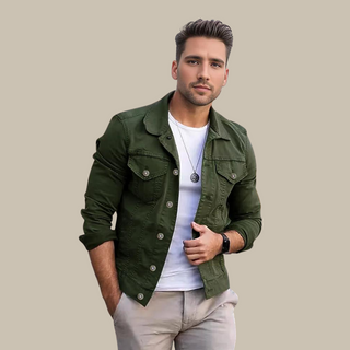 Jeansjacken für Herren - Luftige Übergangsjacke für den Sommer