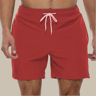 Badehose für Herren - Premium schnell trocknende Basic-Schwimmhose für Herren