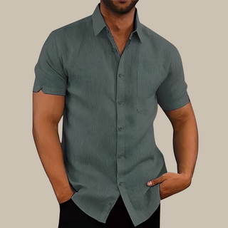 Kurzarm Hemd - Stilvolles Slim Fit Sommerhemd