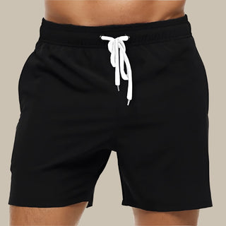 Badehose für Herren - Premium schnell trocknende Basic-Schwimmhose für Herren