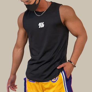 Tank-Top für Herren - Premium Fitness Muskel-Fit Tank-Top