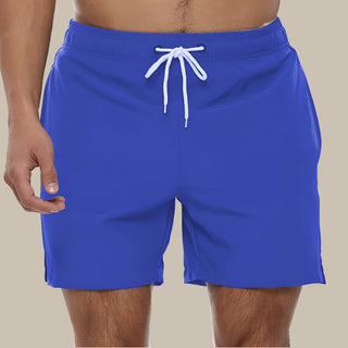Badehose für Herren - Premium schnell trocknende Basic-Schwimmhose für Herren