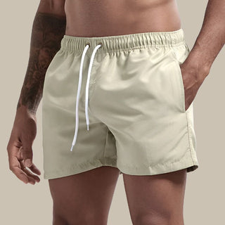 Aqua Di Man Badehose | Premium Schnell trocknende Basic Mid-Shorts für Herren