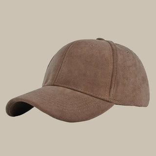 Ganti Kappe - Verstellbare Baseballkappe aus Wildleder für Herren