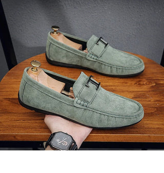 Mokassins für Herren - Stilvolle Wildleder Halbschuhe für den Sommer