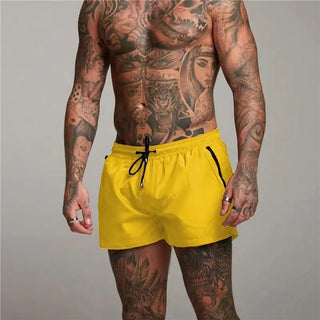 Aqua Di Man Badehose | Schnelltrocknende Shorts mit Stretch und Reißverschluss für Herren