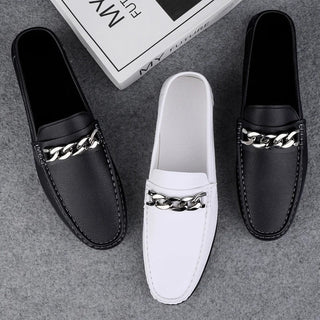 Mokassins für Herren - Stilvolle Faux Leder Halbschuhe für den Sommer