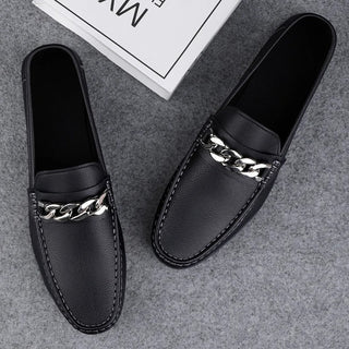 Mokassins für Herren - Stilvolle Faux Leder Halbschuhe für den Sommer