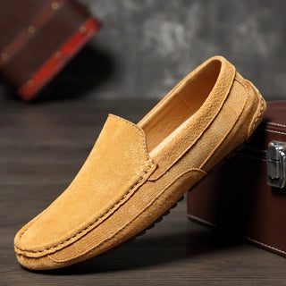 Mokassins für Herren - Bequeme Wildleder Halbschuhe für den Sommer