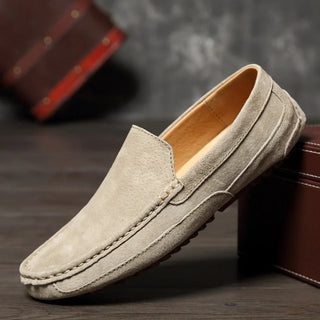 Mokassins für Herren - Bequeme Wildleder Halbschuhe für den Sommer