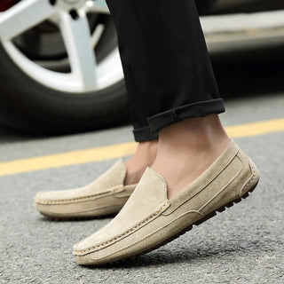 Mokassins für Herren - Bequeme Wildleder Halbschuhe für den Sommer