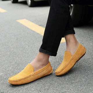 Mokassins für Herren - Bequeme Wildleder Halbschuhe für den Sommer