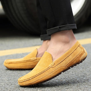 Mokassins für Herren - Bequeme Wildleder Halbschuhe für den Sommer