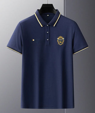 Poloshirt fur Herren - Luxus-Polohemd mit kurzen Ärmeln für Sommer
