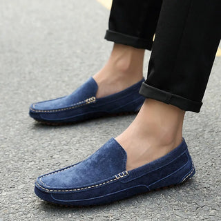 Mokassins für Herren - Bequeme Wildleder Halbschuhe für den Sommer