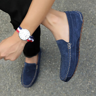 Mokassins für Herren - Bequeme Wildleder Halbschuhe für den Sommer