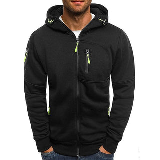 Zip-Up Jacke mit Kapuze