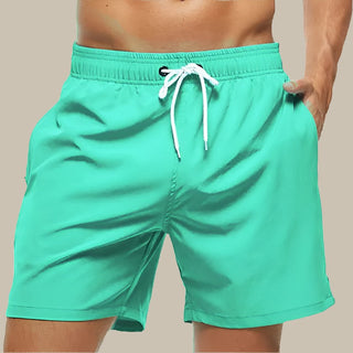 Badehose für Herren - Premium schnell trocknende Basic-Schwimmhose für Herren