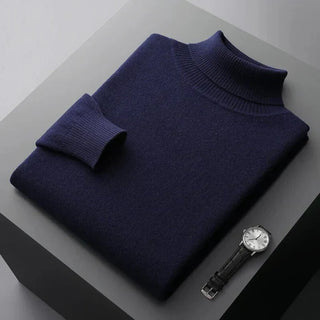 Rollkragenpullover - Premium Kaschmir-Pullover für Herren