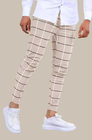 Chino für Herren - Modische Stretch Hose in Slim Fit für Sommer