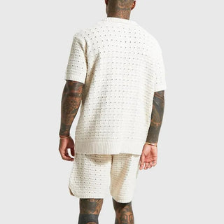 Ganti Capri Polo | Lässiges, übergroßes Strickpolo für Herren