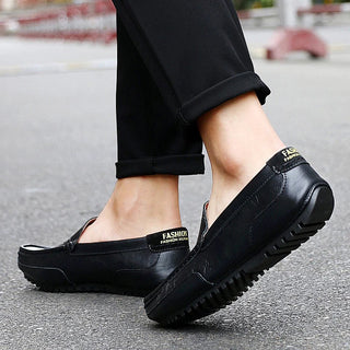 Loafers für Herren - Stilvolle Lederschlüpfer Halbschuhe für Sommer