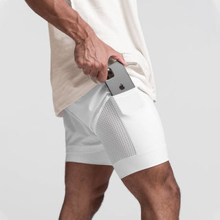 Sport Shorts für Herren - Premium Shorts mit Handy Tasche
