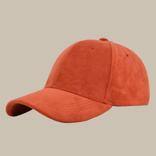 Ganti Kappe - Verstellbare Baseballkappe aus Wildleder für Herren