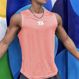 Tank-Top für Herren - Premium Fitness Muskel-Fit Tank-Top