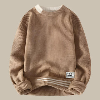 Oxford Retro Pullover | Warm gestrickter Herren-Kabelpullover