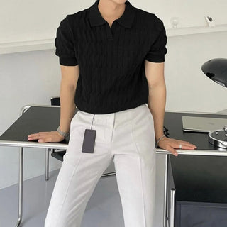 Poloshirt für Herren - Stilvolles Polo-Shirt mit kurzen Ärmeln für Sommer