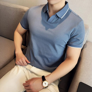 Merino Poloshirt für Herren - Stilvolles Poloshirt mit kurzen Ärmeln für den Sommer