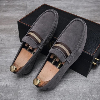 Mokassins für Herren - Stilvolle Wildleder Halbschuhe für den Sommer