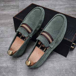 Mokassins für Herren - Stilvolle Wildleder Halbschuhe für den Sommer