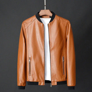 Lederjacke für Männer - Modische Übergangsjacken aus Faux Leder