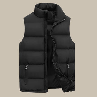 Steppweste für Herren - Moderne wattierte Übergangsjacke mit Kapuze
