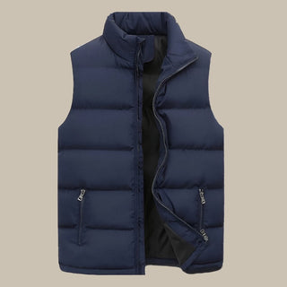 Steppweste für Herren - Moderne wattierte Übergangsjacke mit Kapuze