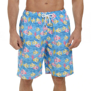 Aqua Di Man Badehose | Schnelltrocknende Mid-Shorts mit Stretch für Herren