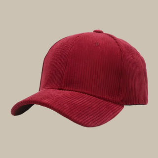 Ganti Kappe - Verstellbare Cord Baseballkappe für Herren