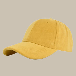 Ganti Kappe - Verstellbare Baseballkappe aus Wildleder für Herren