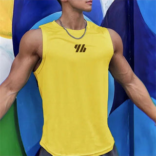 Tank-Top für Herren - Premium Fitness Muskel-Fit Tank-Top