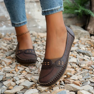 Mokassins für Damen - Bequeme Halbschuhe mit fußbett für den Sommer